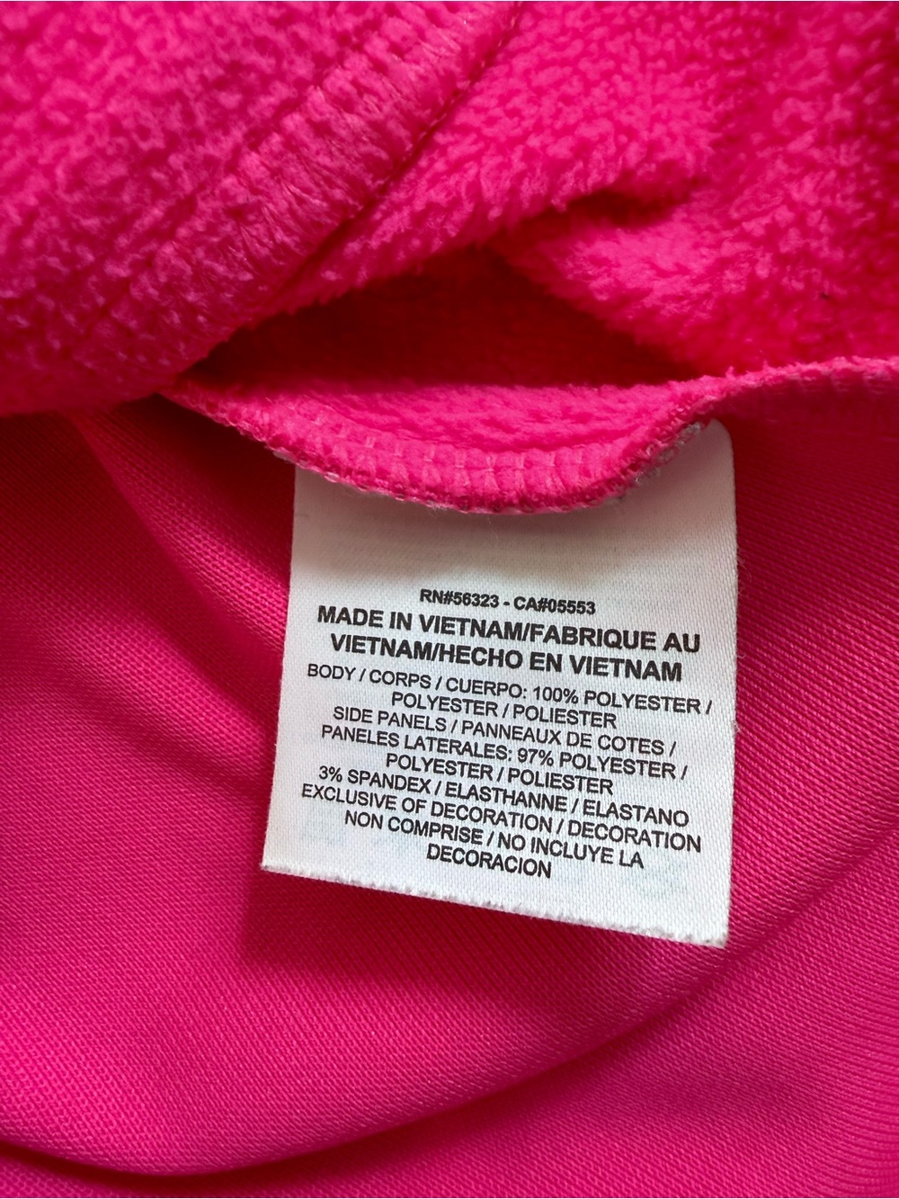 Nike Golf Tour Performance Hot Pink Quarter Zip Pullover Jacket Women’s M - Picture 4 of 5